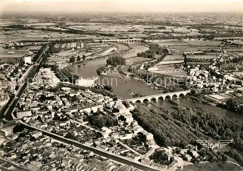 AK / Ansichtskarte Moissac Collection La France vue du ciel Moissac