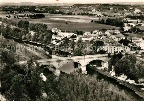 AK / Ansichtskarte Saint_Paul_Cap_de_Joux Pont sur l Agoût vue aerienne Saint_Paul_Cap_de_Joux