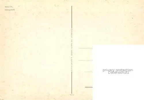 AK / Ansichtskarte Marsaxlokk Fischerboote Hafen Marsaxlokk