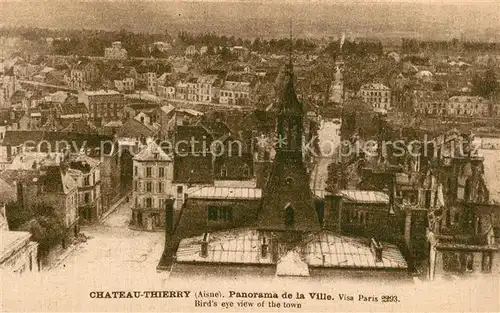 AK / Ansichtskarte Chateau Thierry Panorama de la Ville Chateau Thierry