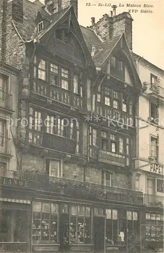 AK / Ansichtskarte Saint_Lo La Maison Dieu Saint_Lo