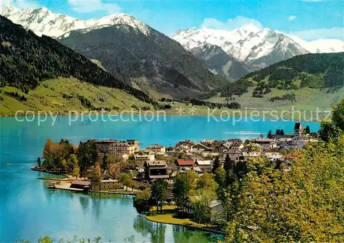 AK / Ansichtskarte Zell_See Panorama Blick gegen die Tauern Zell_See