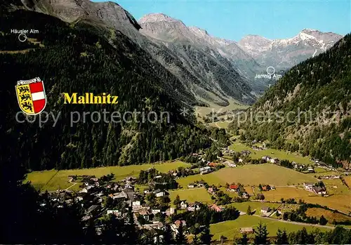 AK / Ansichtskarte Mallnitz_Kaernten Hoehenluftkurort und Sommerfrische Alpenpanorama Mallnitz Kaernten
