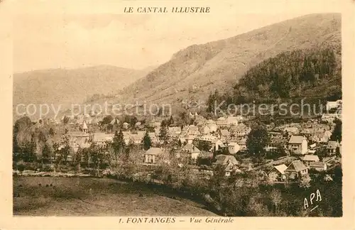 AK / Ansichtskarte Fontanges Panorama Fontanges