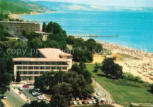 AK / Ansichtskarte Zlatni_Piassatzi Panorama Badestrand am Schwarzen Meer Zlatni_Piassatzi