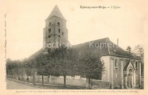 AK / Ansichtskarte Epinay sur Orge Eglise Epinay sur Orge
