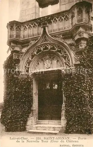 AK / Ansichtskarte Saint Aignan_Loir et Cher Porte de la Nouvelle Tour Saint Aignan Loir et Cher