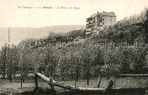 AK / Ansichtskarte Osseja La Maison de Repos  Osseja