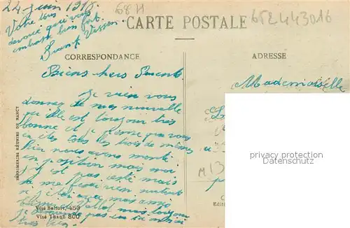 AK / Ansichtskarte Husseren Wesserling Ballon de Guebviller  Husseren Wesserling