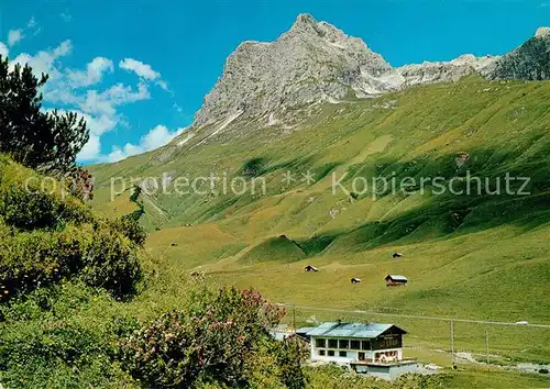 AK / Ansichtskarte Hochkrumbach Gasthof Pension Jaegeralpe Alpen Hochkrumbach