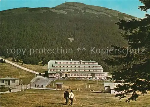 AK / Ansichtskarte Spindleruv_Mlyn_Spindlermuehle Zotavovna ROH Spindlerova bouda Krkonose Berghotel Riesengebirge Spindleruv_Mlyn