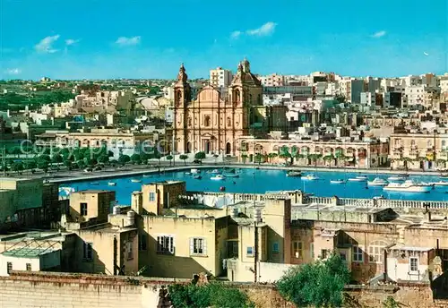 AK / Ansichtskarte Msida Stadtpanorama Hafen Msida