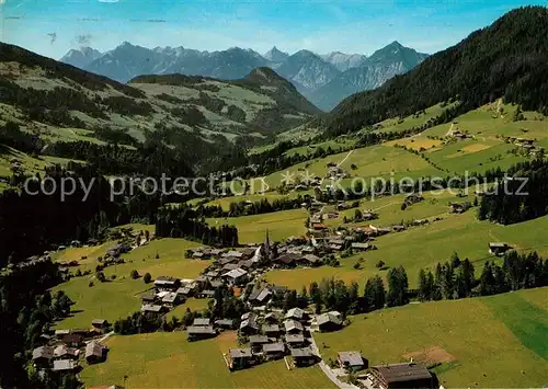 AK / Ansichtskarte Alpbach Tagungsort des Europaeischen Forum Tiroler Bergdorf Alpen Fliegeraufnahme Alpbach