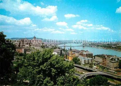 AK / Ansichtskarte Budapest Stadtpanorama Budapest