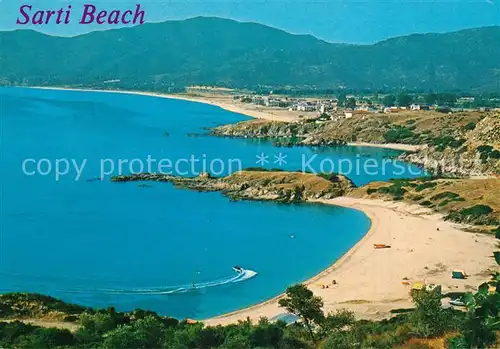 AK / Ansichtskarte Sarti Achlada Beach Kuestenpanorama Strand 