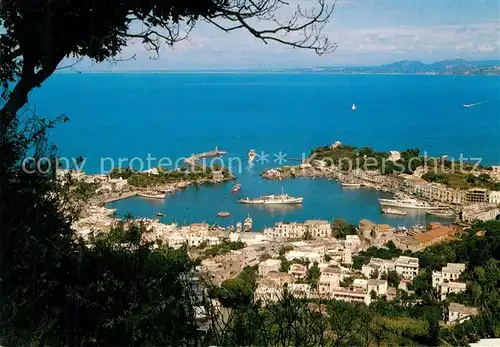 AK / Ansichtskarte Ischia Blick auf den Hafen Ischia
