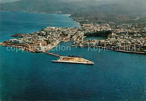 AK / Ansichtskarte Aghios_Nicolaos Fliegeraufnahme Aghios_Nicolaos