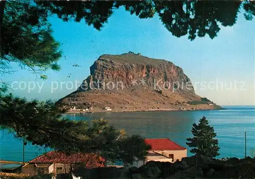 AK / Ansichtskarte Monemvassia Forteresse Burg Kueste Felsen Monemvassia