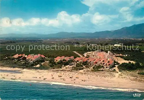 AK / Ansichtskarte Alistro Club Corsicana Centre Fliegeraufnahme 