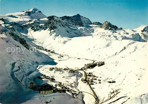 AK / Ansichtskarte Tignes Val Claret Sports d hiver Alpes Francaises vue aerienne Tignes