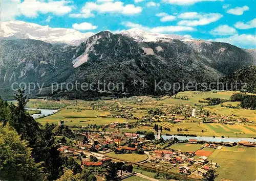 AK / Ansichtskarte Rattenberg_Inn Panorama Blick gegen Kramsach und Rofangebirge Rattenberg Inn