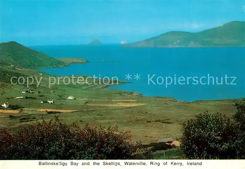 AK / Ansichtskarte Waterville Ballinskelligs Bay and the Skelligs 