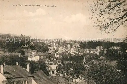 AK / Ansichtskarte Bourbonne les Bains_Haute_Marne Vue generale Bourbonne les Bains_Haute
