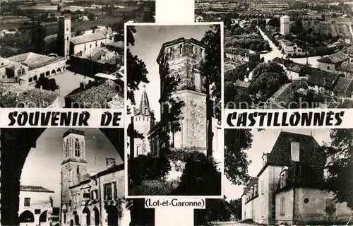 AK / Ansichtskarte Castillonnes Vue partielle Castillonnes