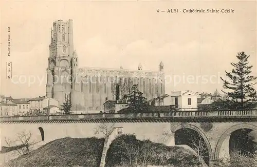 AK / Ansichtskarte Albi_Tarn Cathedrale Sainte Cecile Albi_Tarn