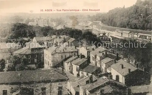 AK / Ansichtskarte Agen_Lot_et_Garonne Vue panoramique Cote Rouquet Agen_Lot_et_Garonne