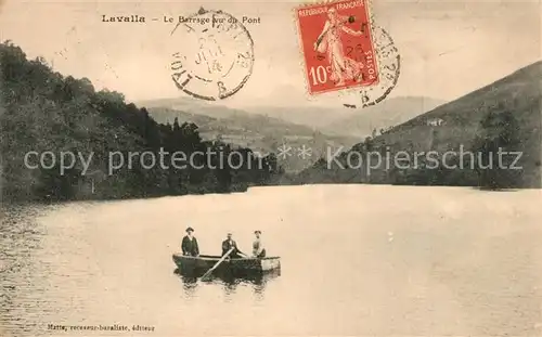 AK / Ansichtskarte Lyon_France Lavalla Le Barrage vu du Pont Lyon France