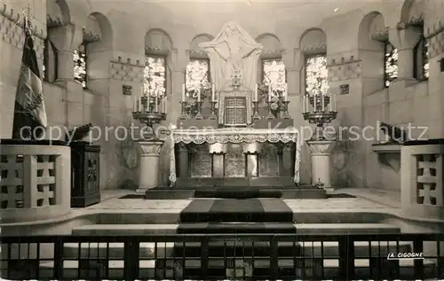 AK / Ansichtskarte Douaumont Interieur de la Chapelle Douaumont