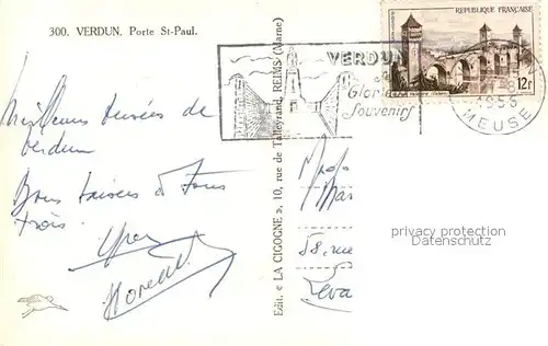 AK / Ansichtskarte Verdun_Meuse Porte St Paul Verdun Meuse