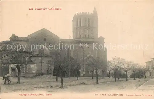 AK / Ansichtskarte Castelsarrasin Eglise Saint Sauveur Castelsarrasin