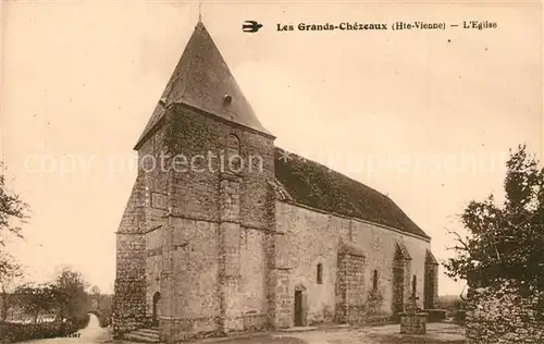 AK / Ansichtskarte Les_Grands Chezeaux Eglise Les_Grands Chezeaux