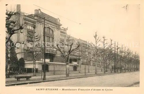 AK / Ansichtskarte Saint Etienne_Loire Manufacture Francoise dArmes et Cycles Saint Etienne Loire