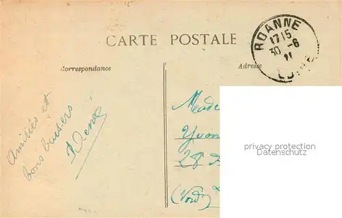 AK / Ansichtskarte Renaison Barage de la Tache  Renaison