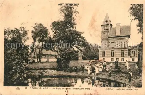 AK / Ansichtskarte Berck Plage Le Bois Magnier Berck Plage