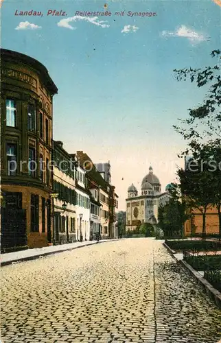 AK / Ansichtskarte Synagoge Landau Pfalz Reiterstrasse  