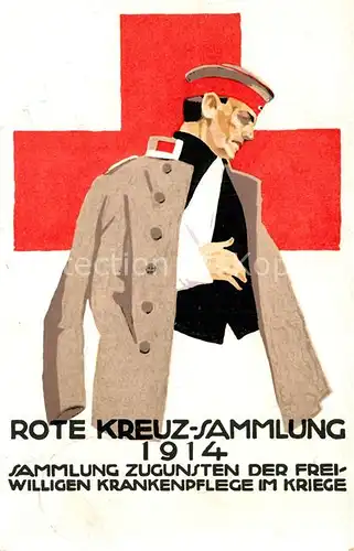 AK / Ansichtskarte Rotes_Kreuz Spende Krankenpflege K?nstler L. Hohlwein 