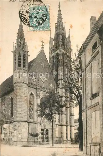 AK / Ansichtskarte Agen_Lot_et_Garonne Eglise Agen_Lot_et_Garonne