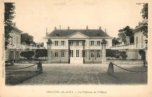 AK / Ansichtskarte Draveil Chateau de Villiers Draveil