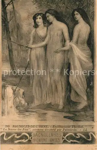 AK / Ansichtskarte Bagnoles de l_Orne Etablissement Thermal la Source des Fees Bagnoles de l_Orne