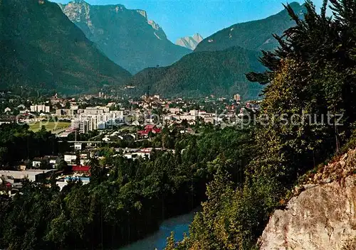 AK / Ansichtskarte Bad_Reichenhall Gesamtansicht mit Reiteralpe Loferer Steinberge Muellner Horn Bad_Reichenhall