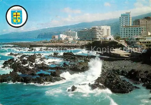 AK / Ansichtskarte Puerto_de_la_Cruz Kueste Brandung Puerto_de_la_Cruz