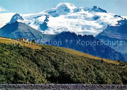 AK / Ansichtskarte Island Skaftafell Naturschutzgebiet Vulkan Landschaftspanorama Island