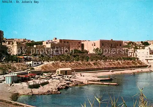 AK / Ansichtskarte Malta Saint Julian s Bay Malta