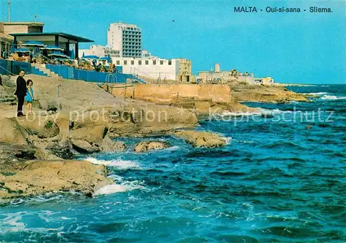 AK / Ansichtskarte Sliema Kuestenort Sliema