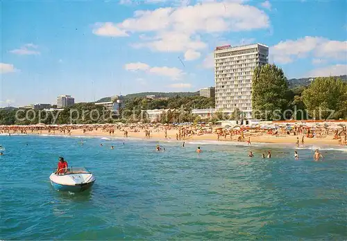 AK / Ansichtskarte Slatni_Pjasazi Blick zum Strand Slatni_Pjasazi