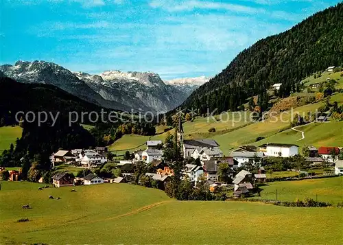 AK / Ansichtskarte Russbachsaag Panorama Blick gegen Tennengebirge Russbachsaag